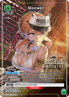 Maxwell (089) (R*) (UE14BT/NIK-1-089) [UE14BT: GODDESS OF VICTORY: NIKKE] Foil - Deck Out Gaming