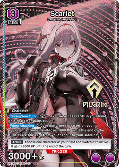 Scarlet (110) (R*) (UE14BT/NIK-1-110) [UE14BT: GODDESS OF VICTORY: NIKKE] Foil - Deck Out Gaming