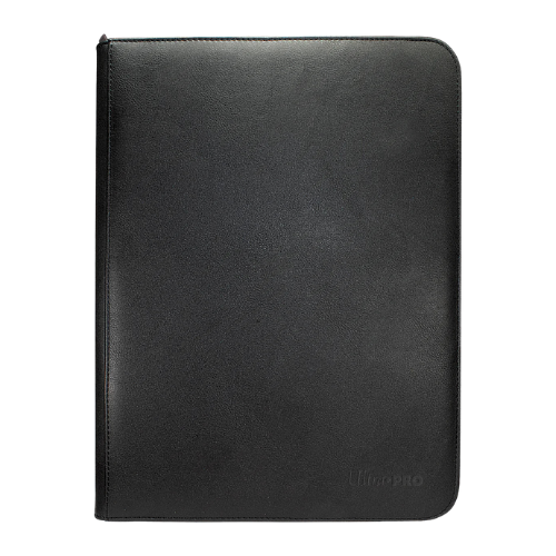 Ultra Pro Vivid 9-Pocket Zippered PRO-Binder - Black - Deck Out Gaming