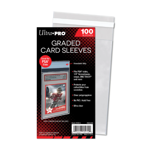 Ultra Pro PSA Graded Card Sleeves - 100 Count