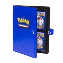 Ultra Pro Pokemon Premium Snap 4-Pocket PRO-Binder - Blue - Deck Out Gaming