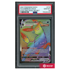 Umbreon VMAX - Evolving Skies - 214 - PSA 10 - 75526446 - Deck Out Gaming