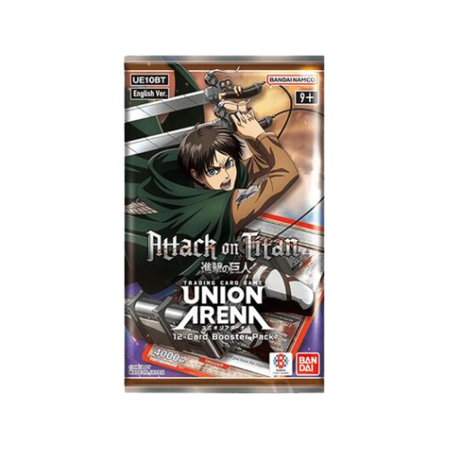 Union Arena UE10BT Attack On Titan English Booster Pack - Deck Out Gaming
