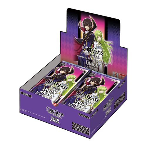 Union Arena UE04BT Code Geass: LeLouch of the Rebellion English Booster Box - Deck Out Gaming