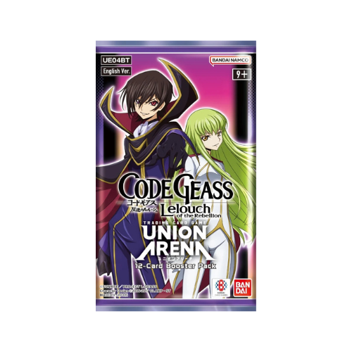 Union Arena UE04BT Code Geass: LeLouch of the Rebellion English Booster Pack - Deck Out Gaming