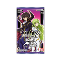 Union Arena UE04BT Code Geass: LeLouch of the Rebellion English Booster Pack - Deck Out Gaming