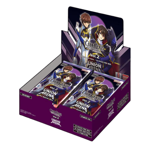 Union Arena UEX03BT Code Geass: LeLouch of the Rebellion Vol.2 English Booster Box - Deck Out Gaming