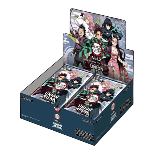 Union Arena UXE05BT Demon Slayer: Kimetsu no Yaiba Vol.2 English Booster Box - Deck Out Gaming