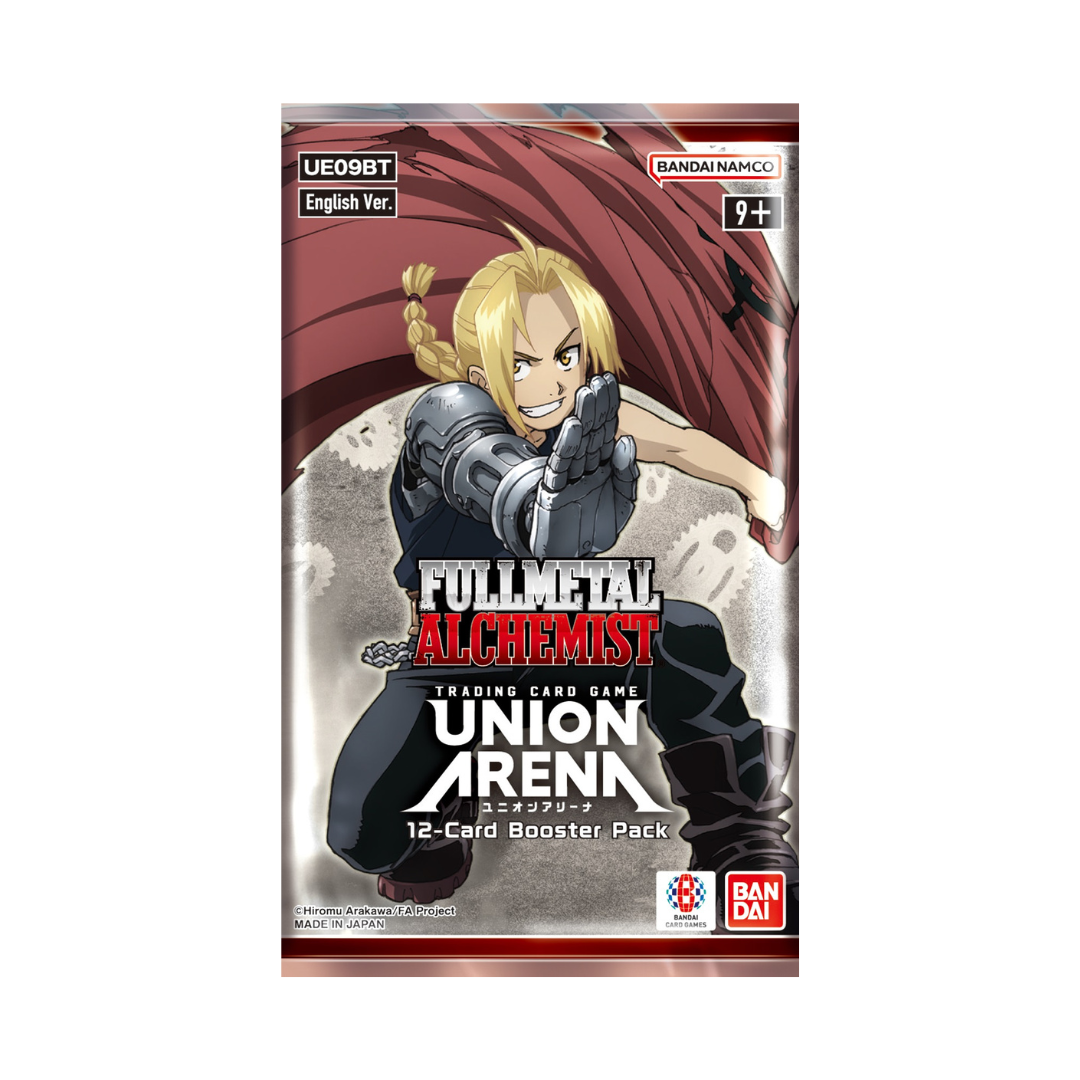 Union Arena UE09BT Fullmetal Alchemist English Booster Pack - Deck Out Gaming