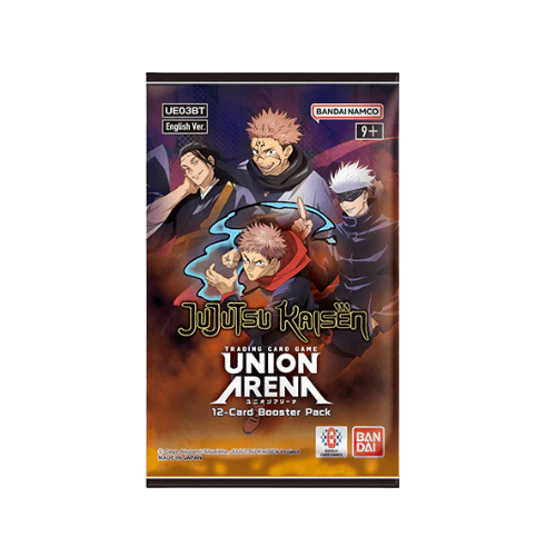 Union Arena UE03BT Jujutsu Kaisen English Booster Pack - Deck Out Gaming