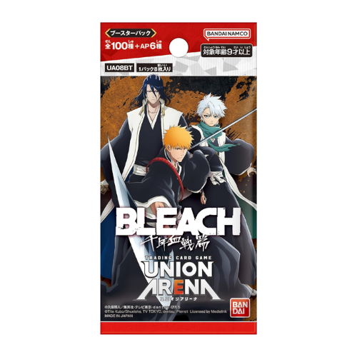 Union Arena UA08BT Bleach Thousand Year Blood War Japanese Booster Pack - Deck Out Gaming