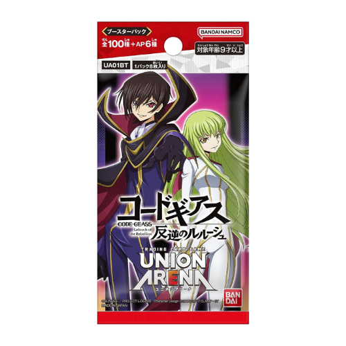 Union Arena UA01BT Code Geass Japanese Booster Pack - Deck Out Gaming