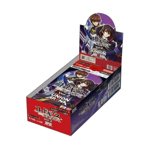 Union Arena EX02BT Code Geass Vol. 2 Japanese Booster Box - Deck Out Gaming