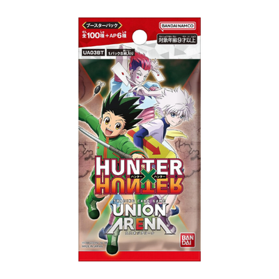 Union Arena UA03BT Hunter x Hunter Japanese Booster Pack