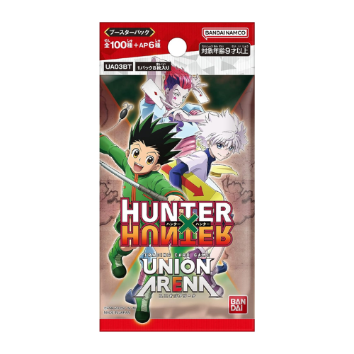 Union Arena UA03BT Hunter x Hunter Japanese Booster Pack - Deck Out Gaming