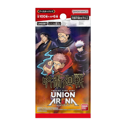 Union Arena UA02BT Jujutsu Kaisen Japanese Booster Pack - Deck Out Gaming