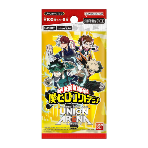 Union Arena UA10BT My Hero Academia Japanese Booster Pack - Deck Out Gaming