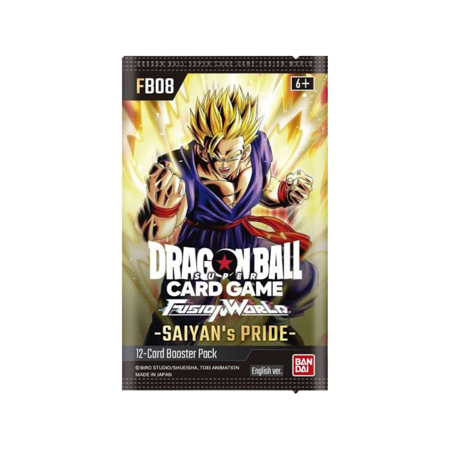 Dragon Ball Super Fusion World - FB-08 Saiyan's Pride - Booster Pack-1