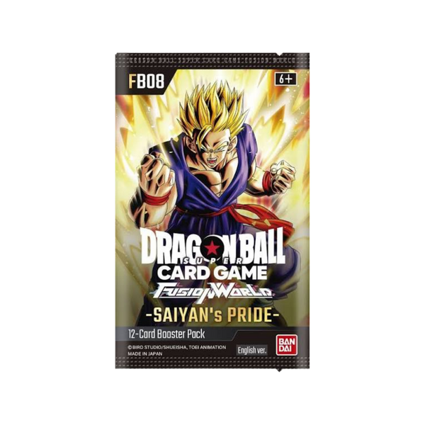 Dragon Ball Super Fusion World - FB-08 Saiyan's Pride - Booster Pack