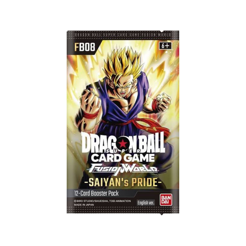 Dragon Ball Super Fusion World - FB-08 Saiyan's Pride - Booster Pack-1