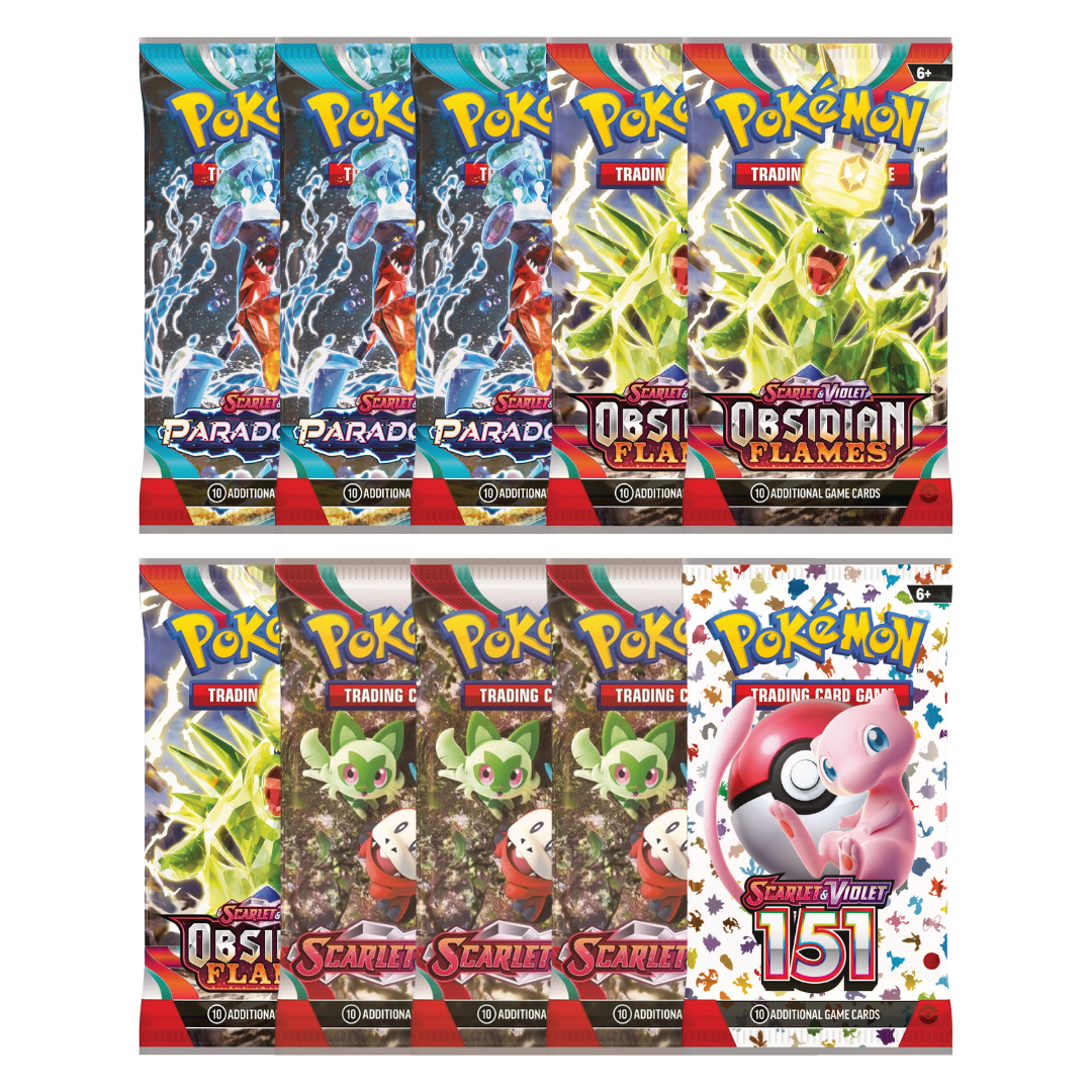 Pokemon SV Variety Pack Bundle 2 - 10 Packs (Random Arts) - Deck Out Gaming