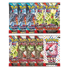 Pokemon SV Variety Pack Bundle 2 - 10 Packs (Random Arts) - Deck Out Gaming