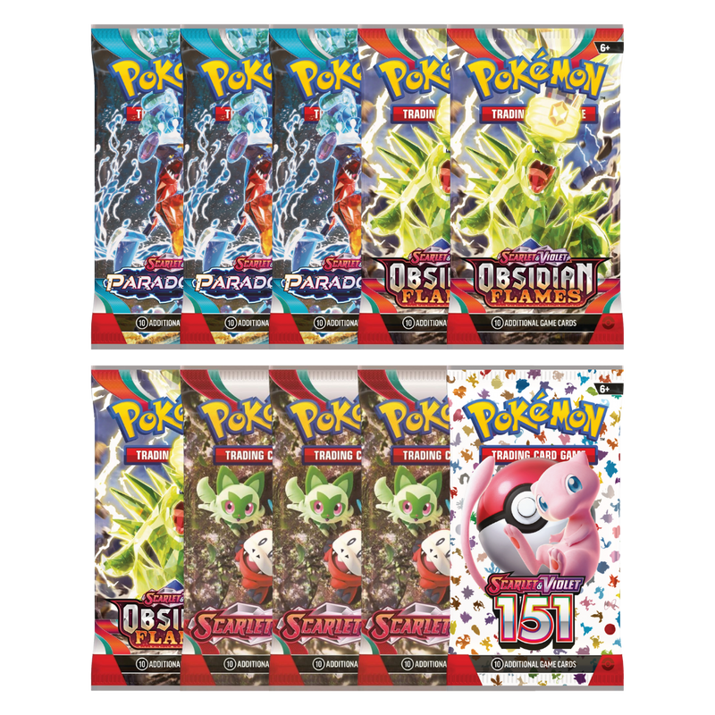 Pokemon SV Variety Pack Bundle 2 - 10 Packs (Random Arts) - Deck Out Gaming