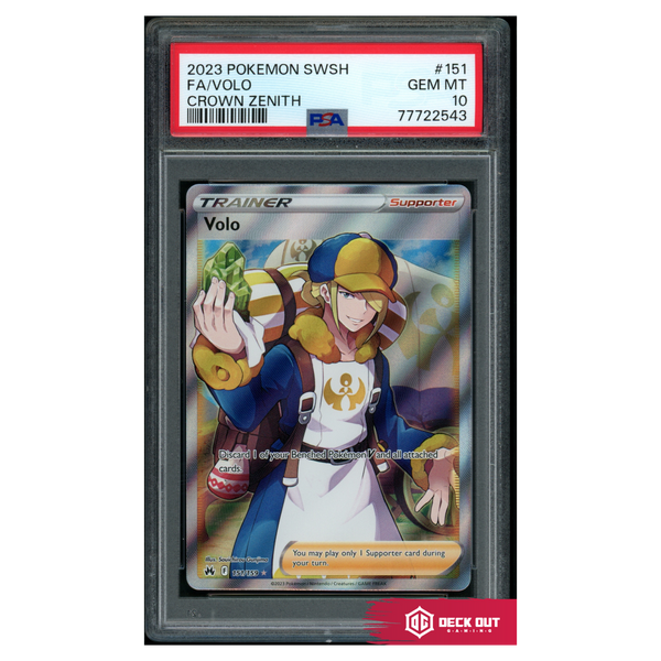 Volo - Crown Zenith - 151 - PSA 10 - 77722543 - Deck Out Gaming
