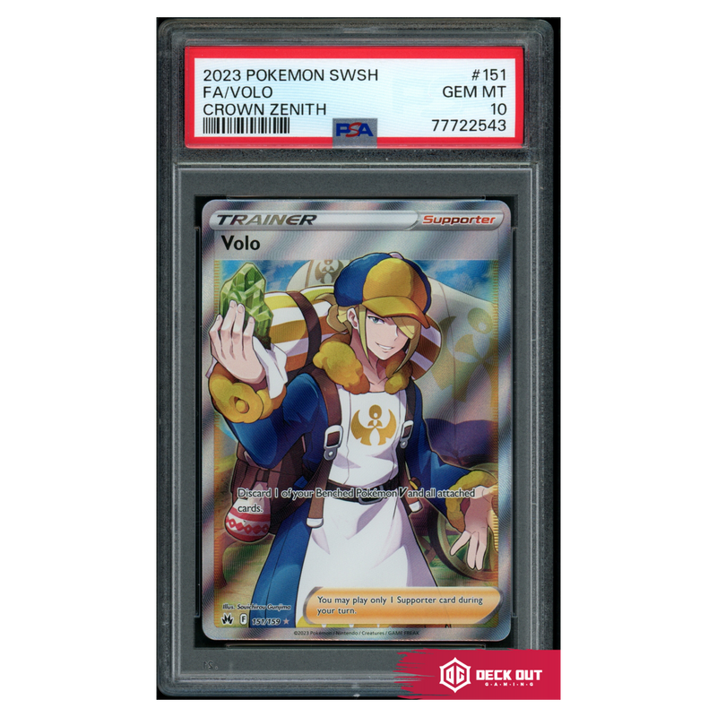 Volo - Crown Zenith - 151 - PSA 10 - 77722543 - Deck Out Gaming