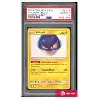 Voltorb - Hidden Fates - SV13 - PSA 10 - 58321699 - Deck Out Gaming