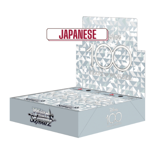 Weiss Schwarz Disney 100 Years Of Wonder Japanese Booster Box Weiss Schwarz Disney 100 Years Of Wonder Japanese Booster Box