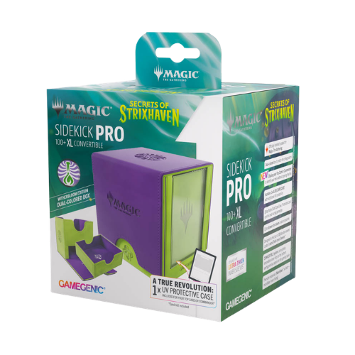 Gamegenic Deck Box: MTG Secrets Of Strixhaven - Witherbloom - Sidekick Pro 100+ XL Convertible (Ships Friday May 24th) (Copy) - Deck Out Gaming
