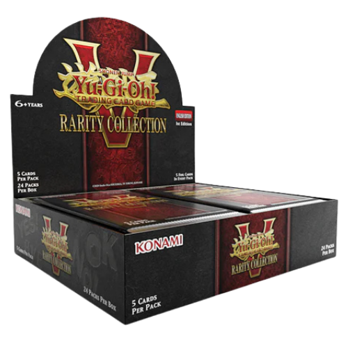 Yugioh Rarity Collection 5 Booster Box - 1st Edition (Pre-Order Ships April 17 2026) - Deck Out Gaming