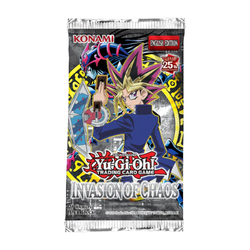 Yugioh 25th Anniversary Invasion Of Chaos Booster Pack - Deck Out Gaming