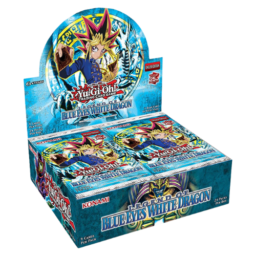 Yugioh 25th Anniversary Legend Of Blue-Eyes White Dragon Booster Box - Deck Out Gaming