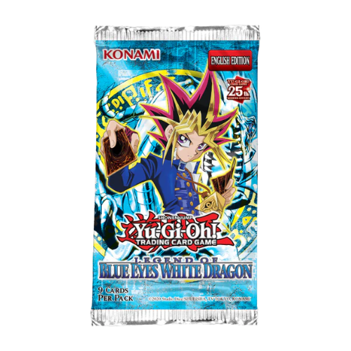 Yugioh 25th Anniversary Legend Of Blue-Eyes White Dragon Booster Pack - Deck Out Gaming