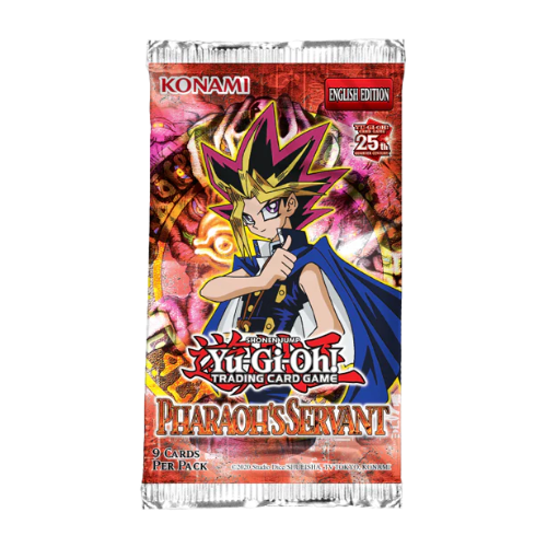 Yugioh 25th Anniversary Pharaoh's Servant Booster Pack - Deck Out Gaming