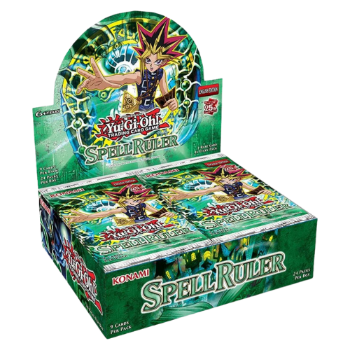 Yugioh 25th Anniversary Spell Ruler Booster Box - Deck Out Gaming