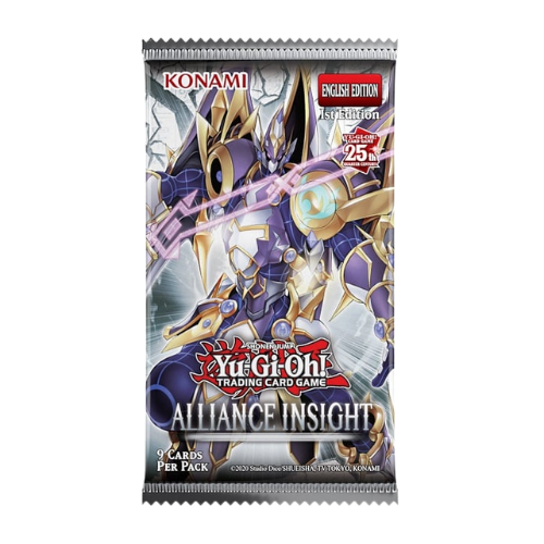 Yugioh Alliance Insight Booster Pack - 1st Edition - Deck Out Gaming