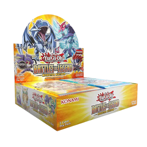 Yugioh Battles Of Legend Monster Mayhem Booster Box - 1st Edition - Deck Out Gaming