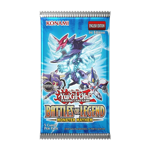 Yugioh Battles Of Legend Monster Mayhem Booster Pack - 1st Edition - Deck Out Gaming