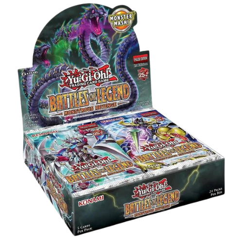 Yugioh Battles Of Legend Monstrous Revenge Booster Box - 1st Edition - Deck Out Gaming