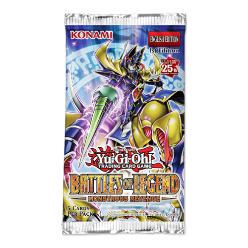 Yugioh Battles Of Legend Monstrous Revenge Booster Pack - 1st Edition (Random Art) - Deck Out Gaming