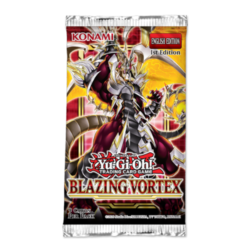 Yugioh Blazing Vortex Booster Pack - 1st Edition - Deck Out Gaming