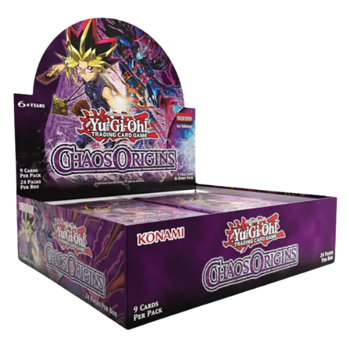 Yu-Gi-Oh - Chaos Origins Booster Box - 1st Edition (Pre-Order Ships July 3 2026) - Deck Out Gaming