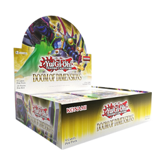 Yugioh Doom of Dimensions Booster Box - 1st Edition (Pre-Order Ships September 26 2025) - Deck Out Gaming