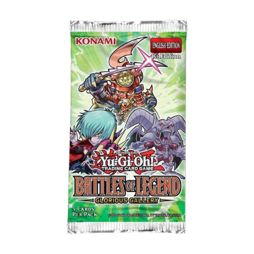 Yu-Gi-Oh - Battles Of Legend: Glorious Gallery Booster Pack - 1st Edition-1