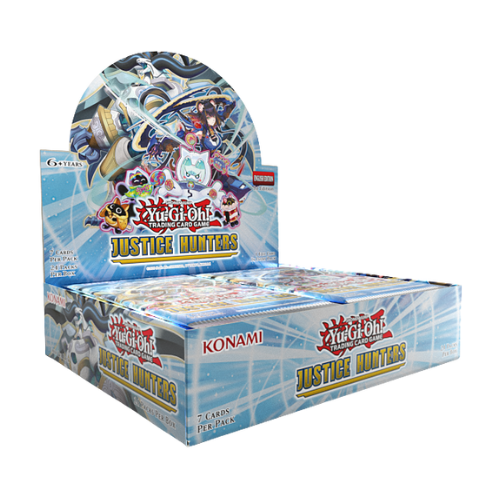 Yugioh Justice Hunters Booster Box - 1st Edition - Deck Out Gaming