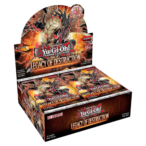 Yugioh Legacy Of Destruction Booster Box - 1st Edition (Pre-Order Ships April 26 2024)