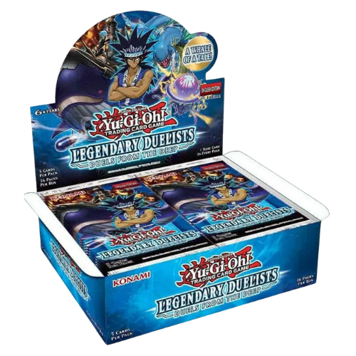 Yugioh Legendary Duelists Duels From The Deep Booster Box - 1st Edition - Deck Out Gaming